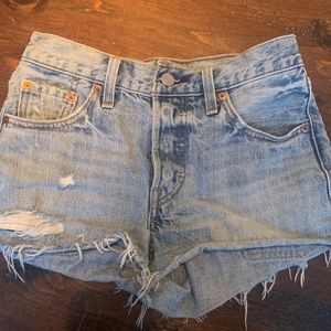 Levi’s 501 denim shorts
